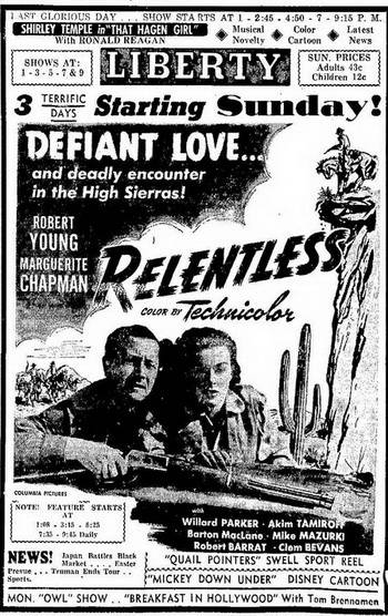 Liberty Theatre - Mar 13 1948 Ad (newer photo)